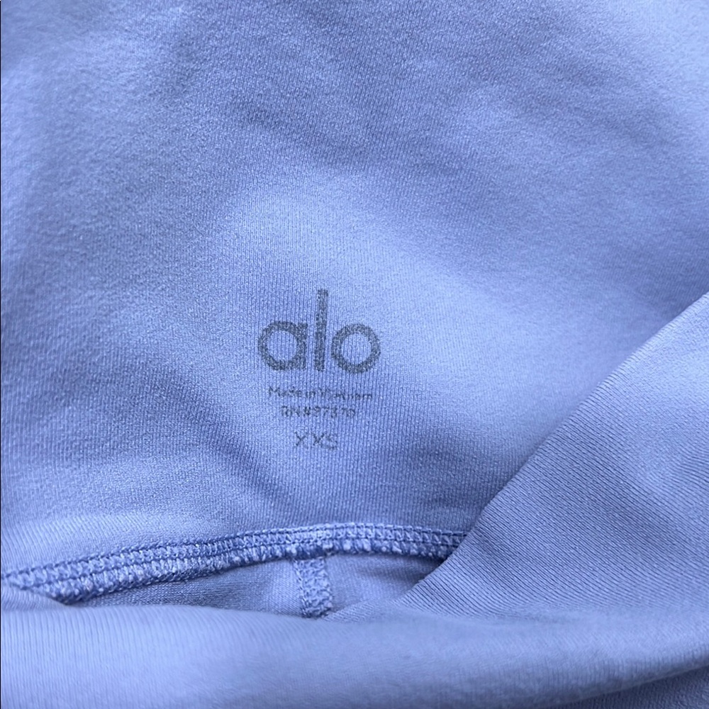 ALO Yoga Purple Leggings High Waist Stretchy - Picture 7 of 7